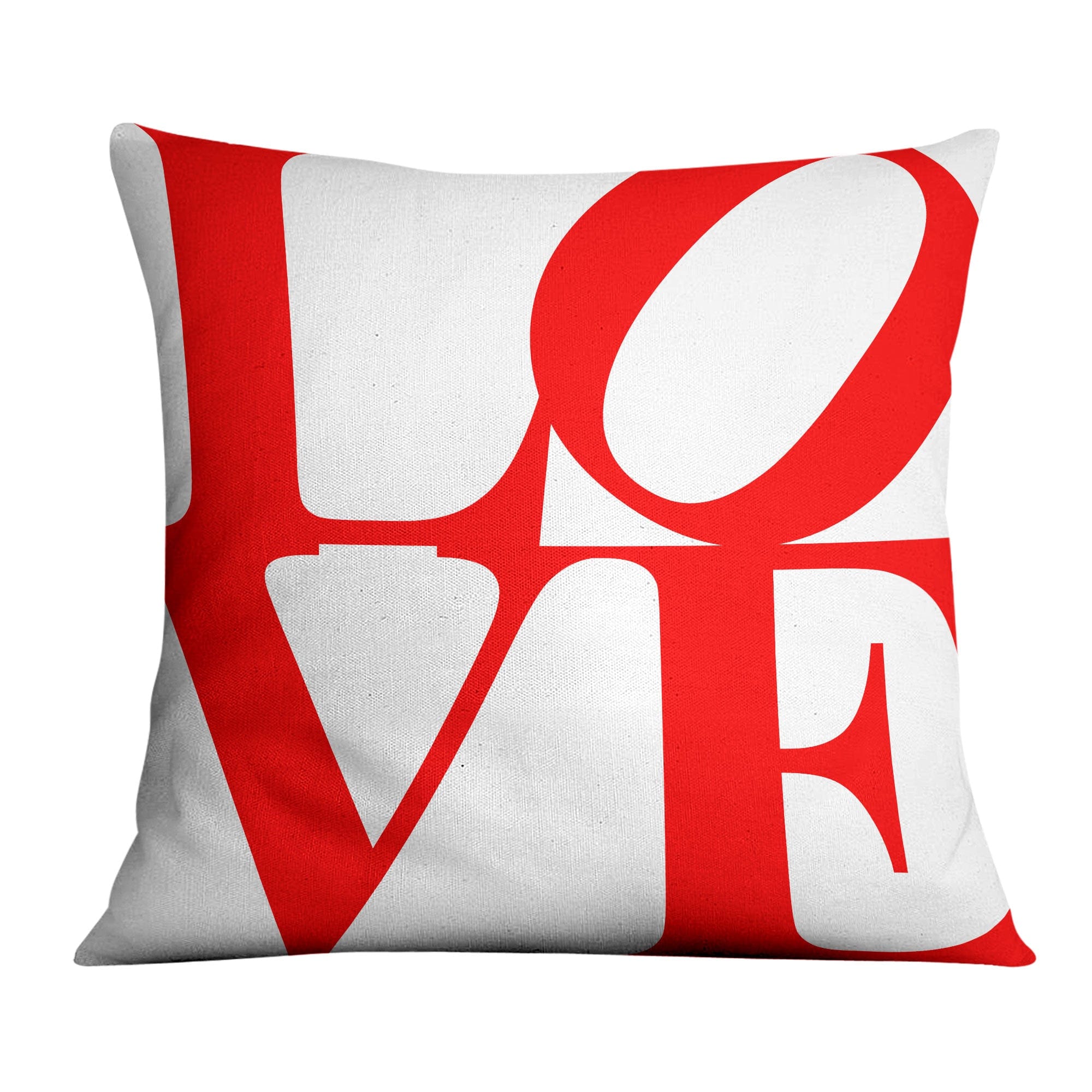 Red and White Love Cushion product thumbnail