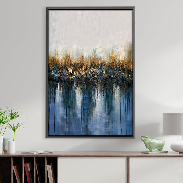 Reflected Empathy Oil Painting Oil Clock Canvas