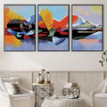 Reflection Canvas Art Clock Canvas