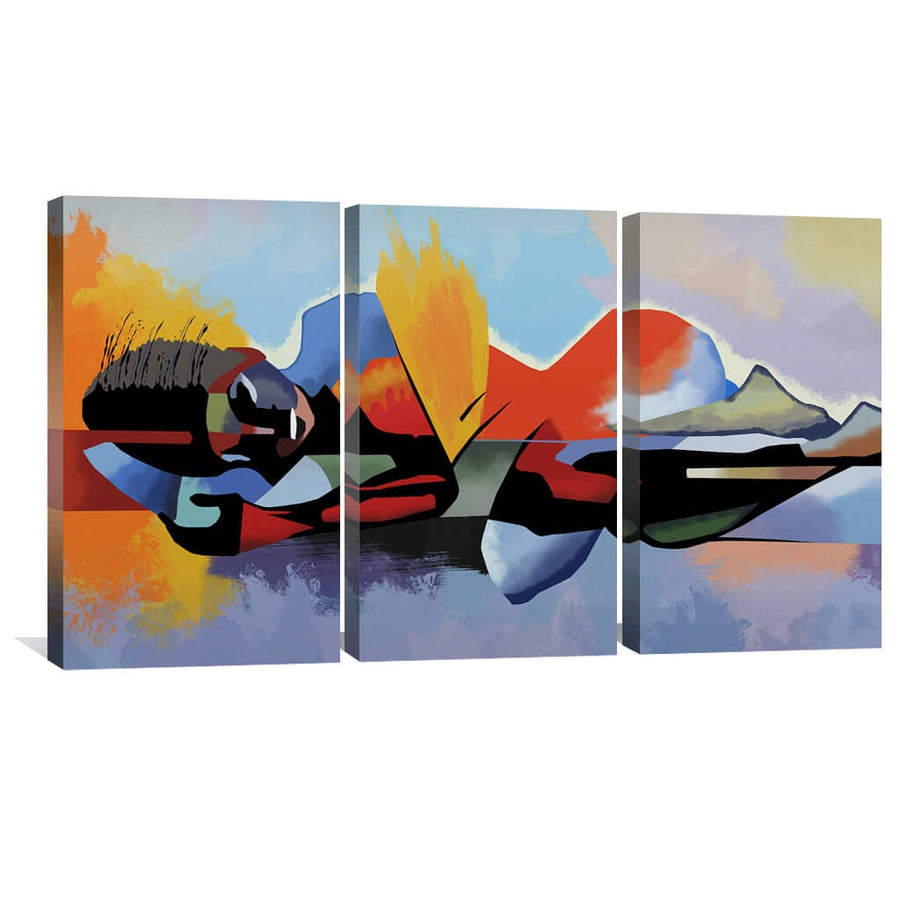 Reflection Canvas Art Clock Canvas