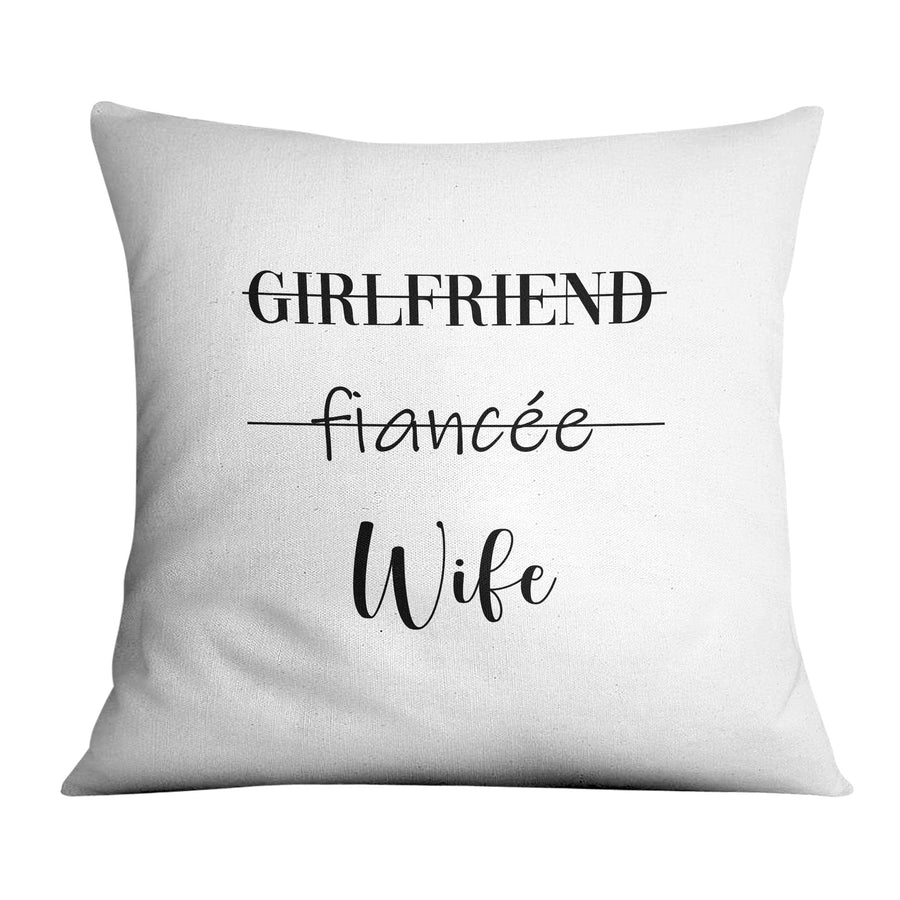 Relationship Status Cushion Cushion A / 45 x 45cm Clock Canvas