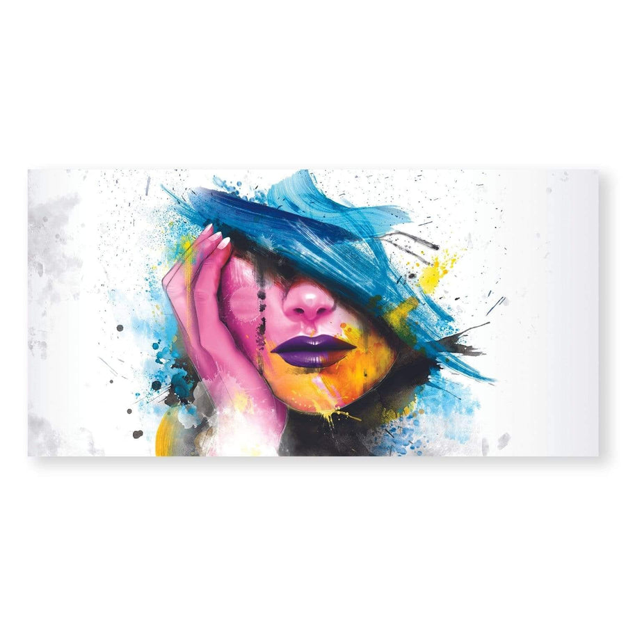 Revealing Beauty Canvas Art Clock Canvas