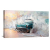 Ride the Wave Canvas Art 50 x 25cm / Unframed Canvas Print Clock Canvas