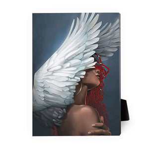 Rising Angels A Desktop Canvas Desktop Canvas 13 x 18cm Clock Canvas