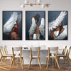 Rising Angels Canvas Art Clock Canvas