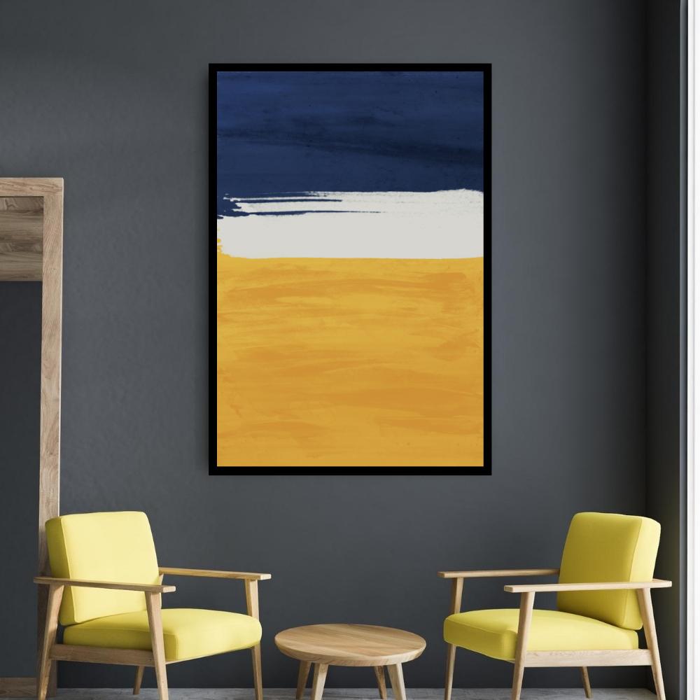 Rising Tide Canvas Art Clock Canvas
