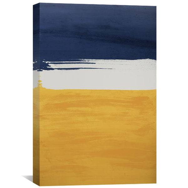 Rising Tide Canvas Art 40 x 60cm / Unframed Canvas Print Clock Canvas