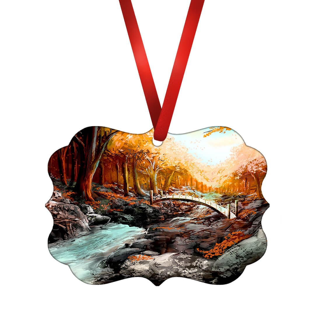 River Crossing Ornament product thumbnail