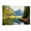 Riverside Canvas Art 45 x 30cm / Unframed Canvas Print Clock Canvas