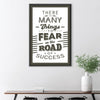 Road of Success Canvas Art Clock Canvas