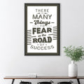 Road of Success Canvas Art Clock Canvas