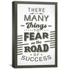Road of Success Canvas Art Clock Canvas