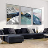 Rocky Mountain Canvas Art Clock Canvas