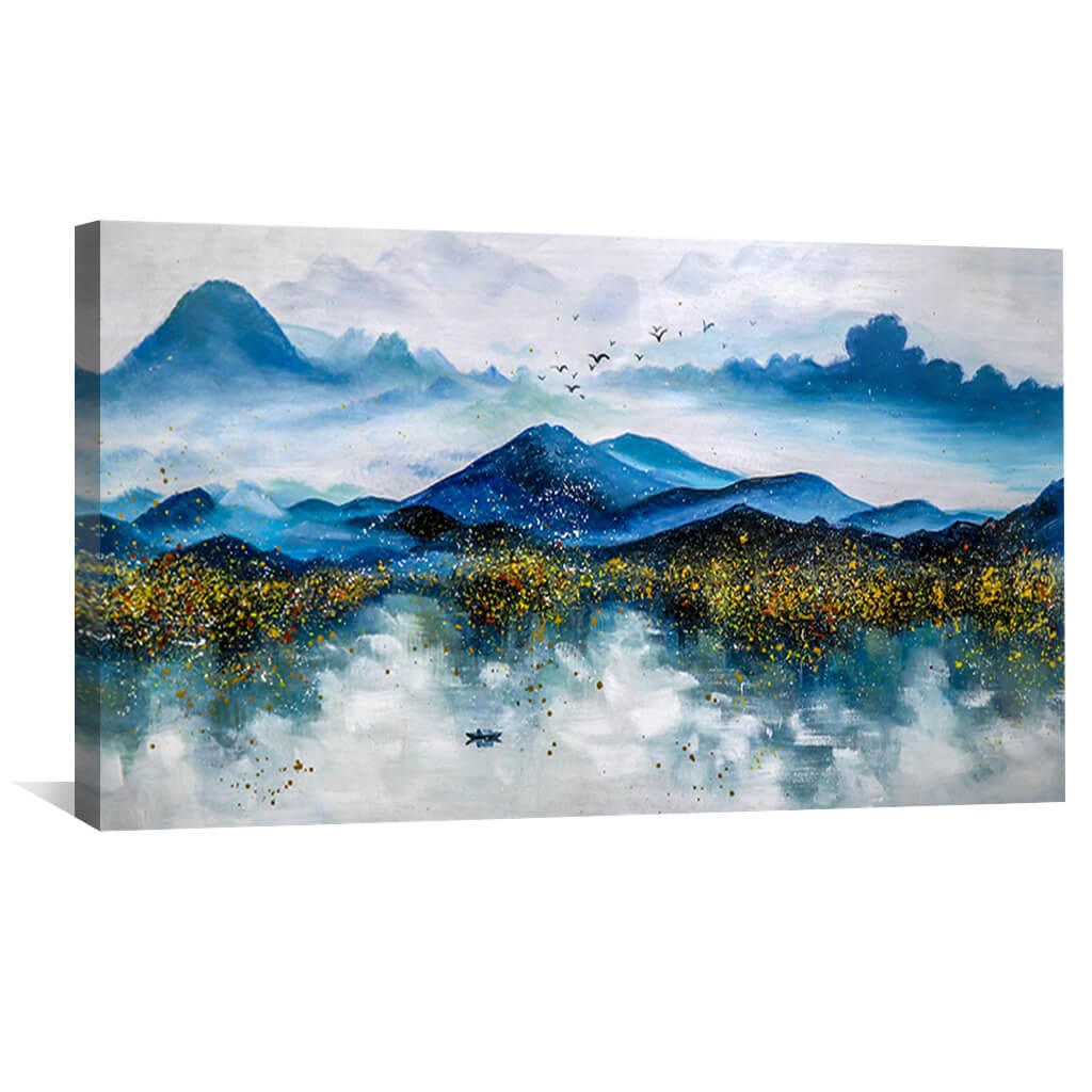 Rolling Blues Oil Painting product thumbnail