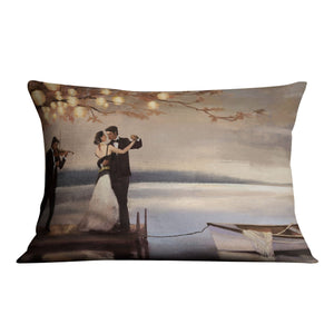 Romancing Dock Cushion Cushion 48 x 33cm Clock Canvas