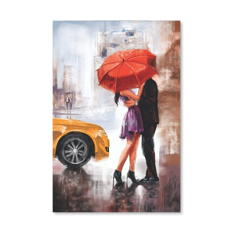 Romancing Streets Canvas Art Clock Canvas