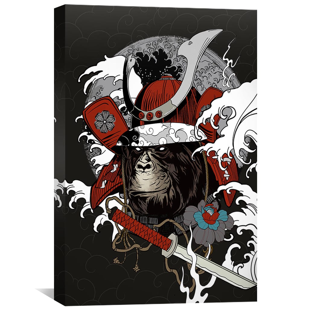 Ronin  Canvas Art Clock Canvas