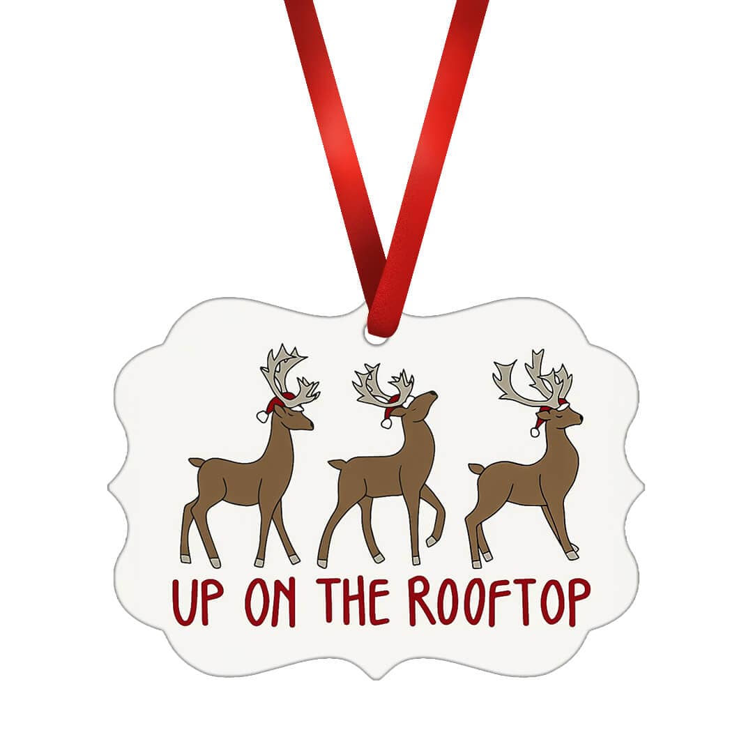 Rooftop Reindeer Ornament product thumbnail