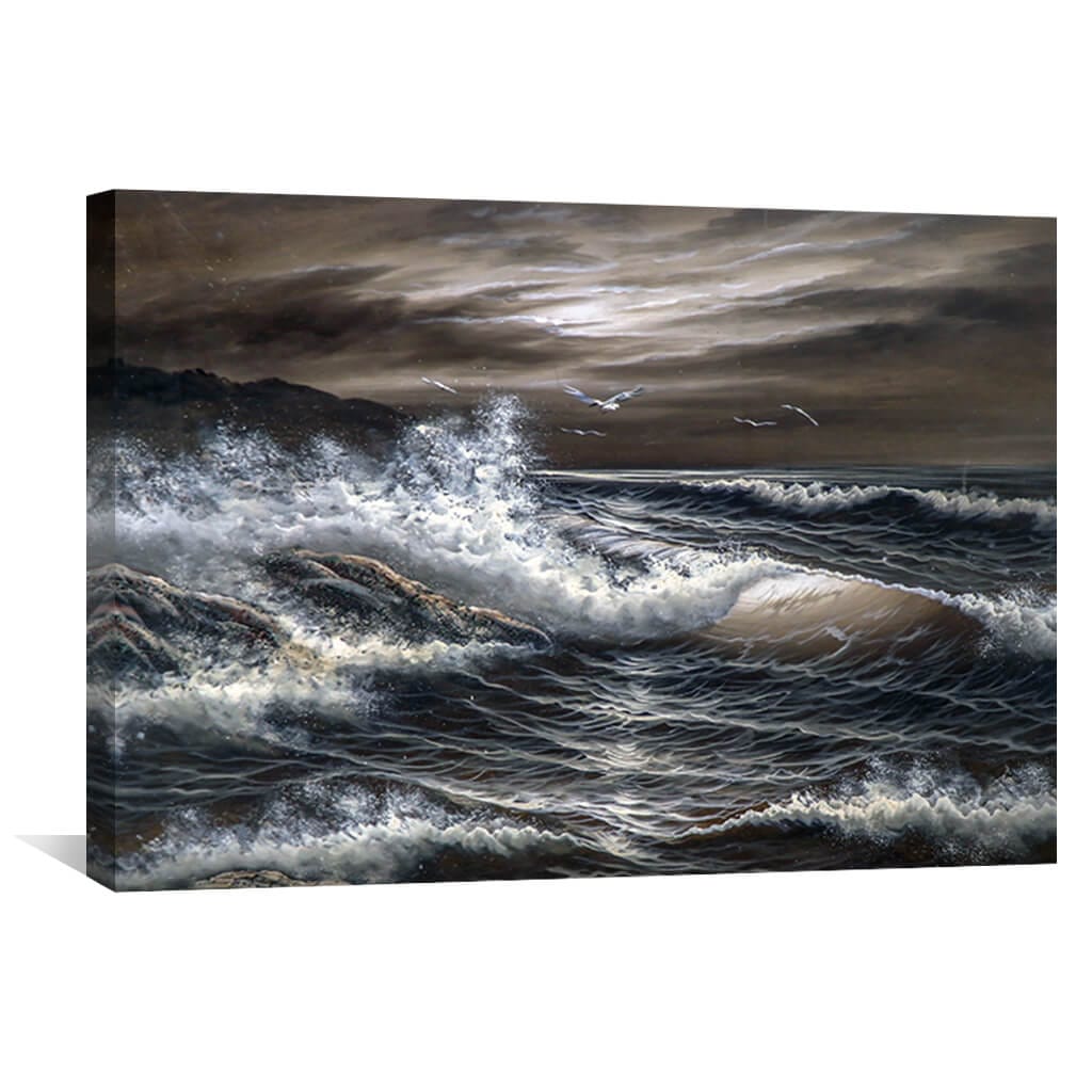 Rough Seas Oil Painting product thumbnail