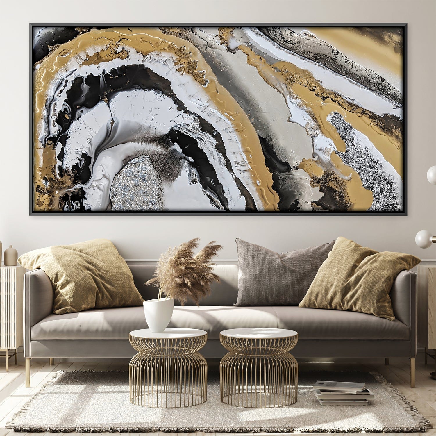 Royal Geode III Canvas 20 x 10in / Canvas product thumbnail