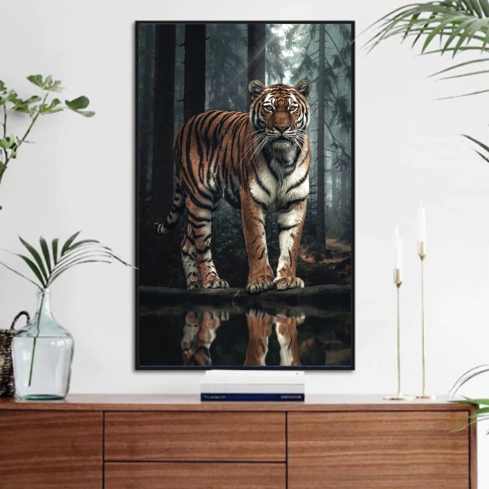 Royal Tiger Canvas – ClockCanvas