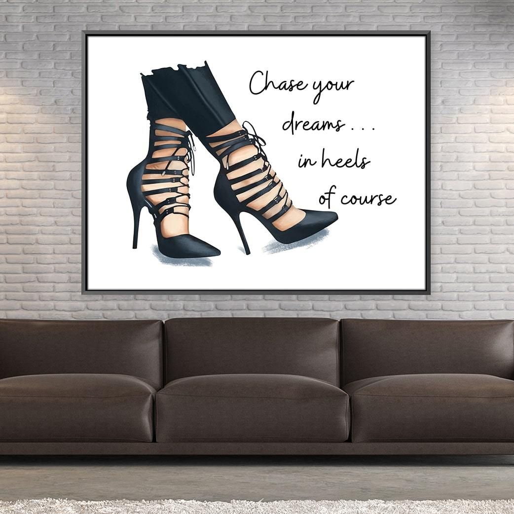 Run In Heels Canvas product thumbnail