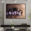 Run To Freedom Canvas Art Clock Canvas
