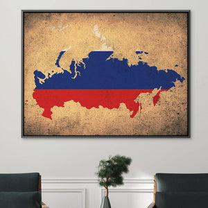 Russia Canvas Art Clock Canvas