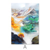 Sacred Valley Canvas Art A / 40 x 50cm / No Board - Canvas Print Only Clock Canvas