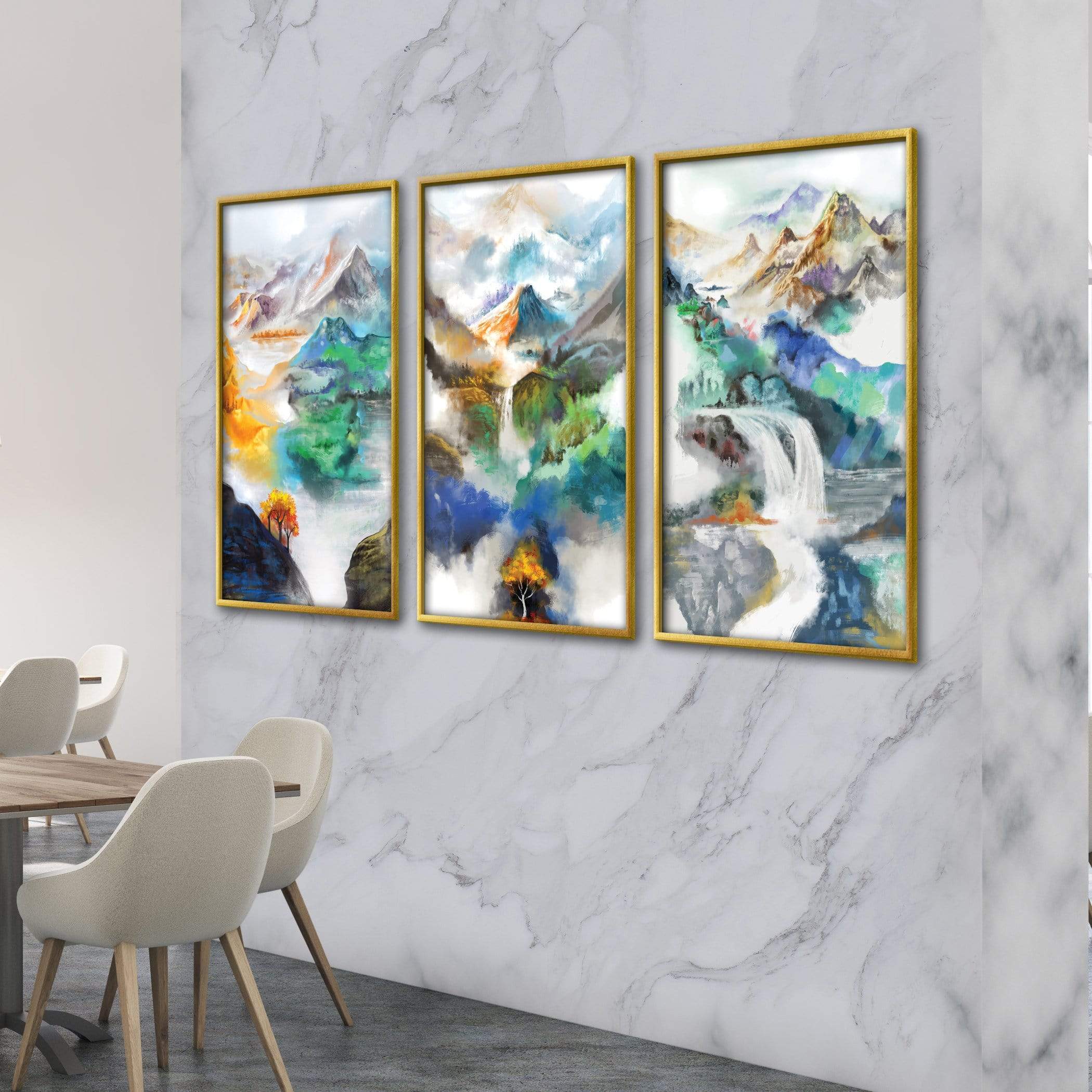 Sacred Valley Canvas Art Clock Canvas