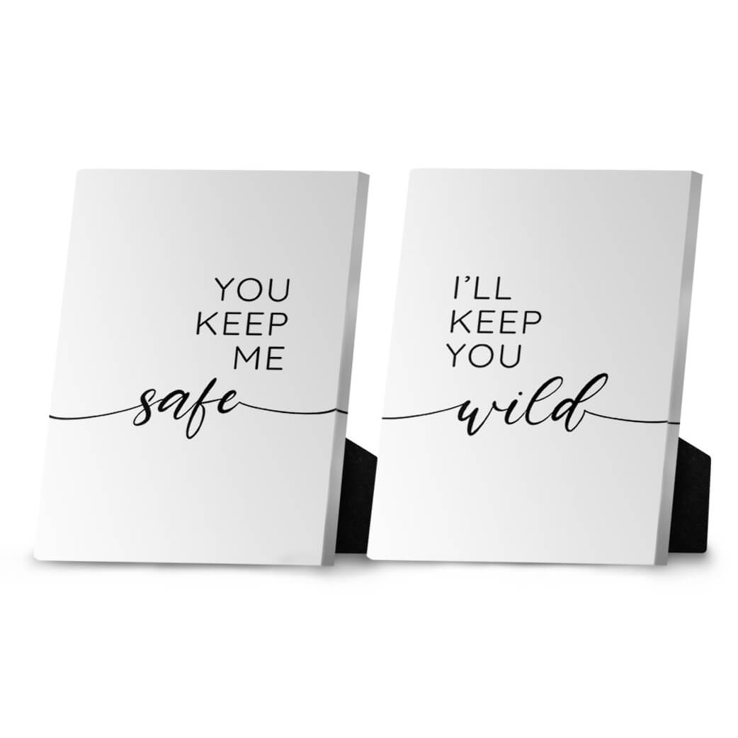 Safe and Wild Desktop Canvas product thumbnail