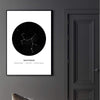 Sagittarius Traits Canvas Art Clock Canvas
