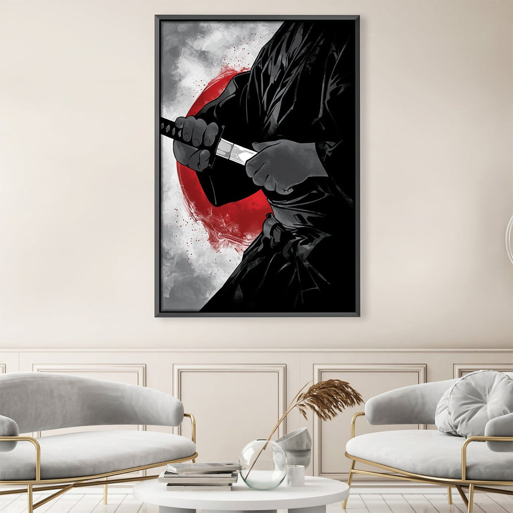 Samurai 4 Canvas – ClockCanvas