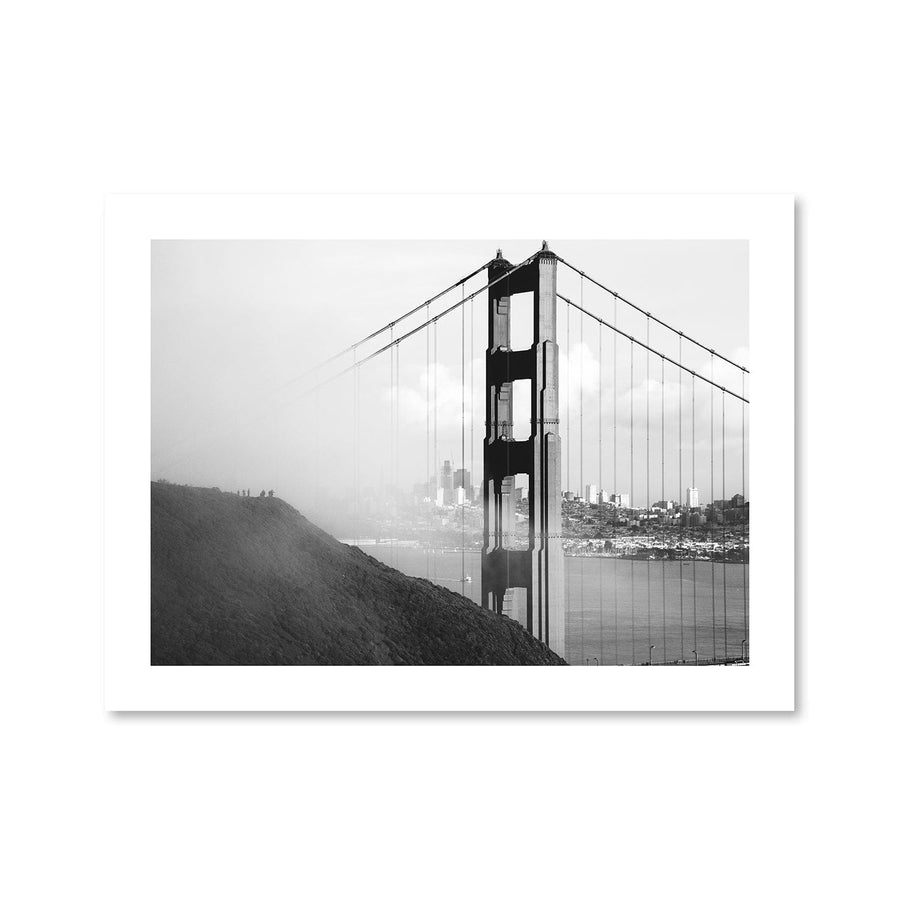 San Francisco Views Print Art Clock Canvas