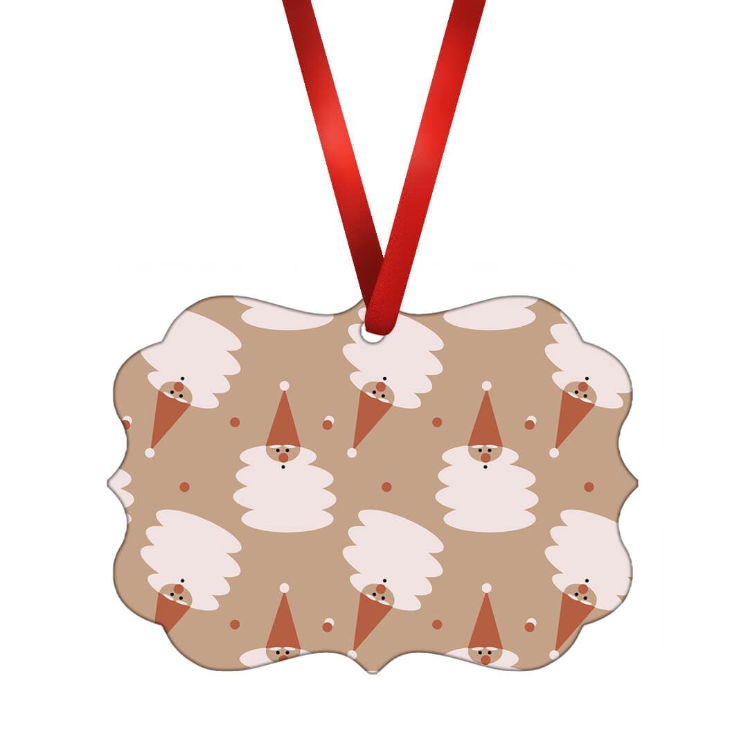 Santa Patterns Ornament product thumbnail