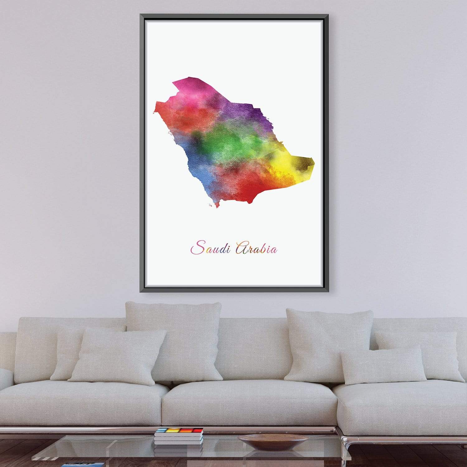 Saudi Arabia Rainbow Canvas product thumbnail