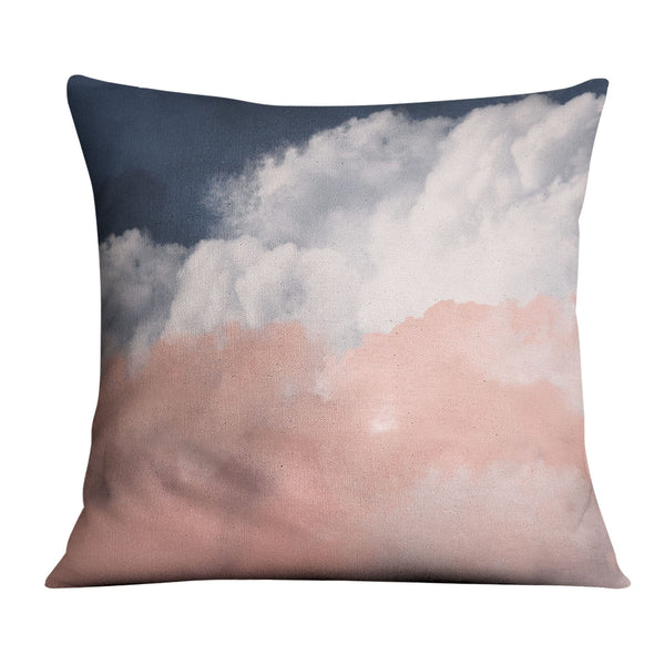Scenic Cloudscape A Cushion Cushion Cushion Square Clock Canvas