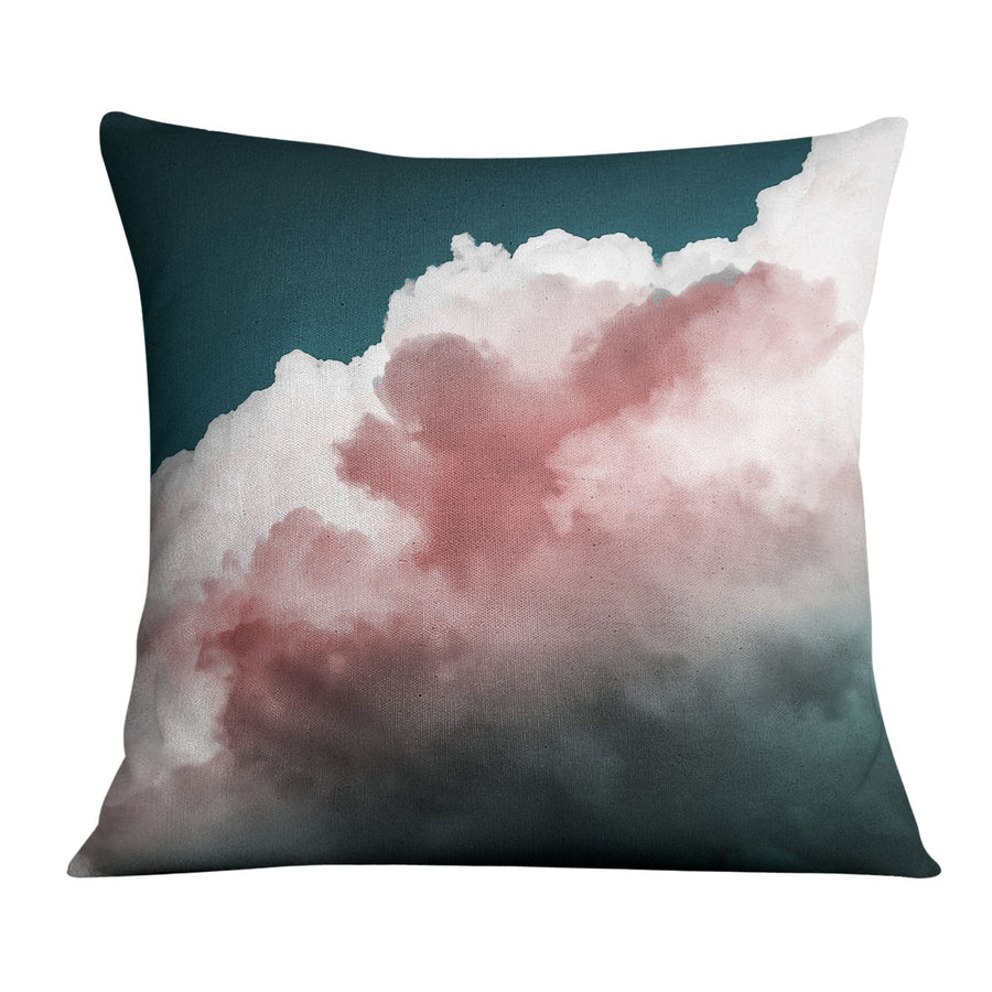 Scenic Cloudscape C Cushion Cushion Cushion Square Clock Canvas