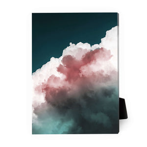 Scenic Cloudscape C Desktop Canvas Desktop Canvas 13 x 18cm Clock Canvas