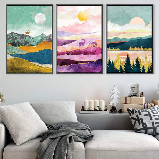 Scenic Landscape Canvas – ClockCanvas