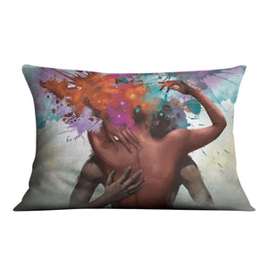 Sensual Embrace Cushion Cushion 48 x 33cm Clock Canvas