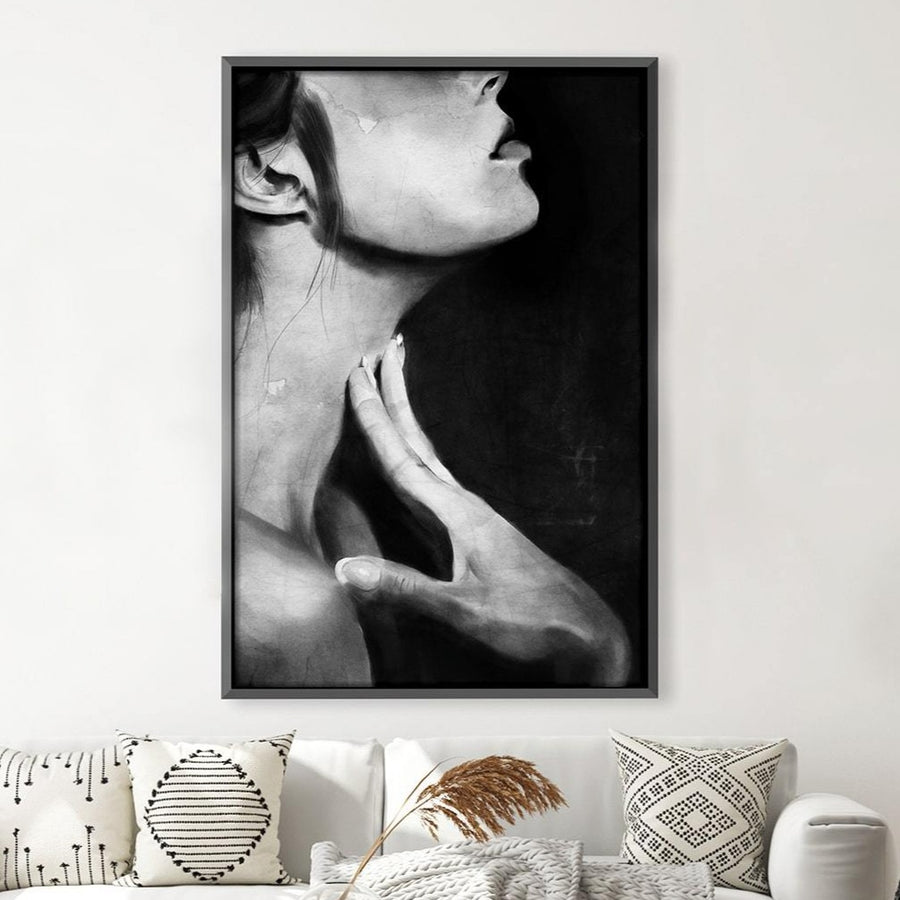 Sensuality Canvas Art Clock Canvas