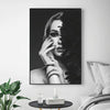 Shaded Beauty Canvas Art Clock Canvas