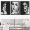 Shaded Beauty Canvas Art Clock Canvas