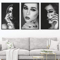 Shaded Beauty Canvas Art Clock Canvas