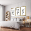 Shaded Leaves Canvas Art Clock Canvas