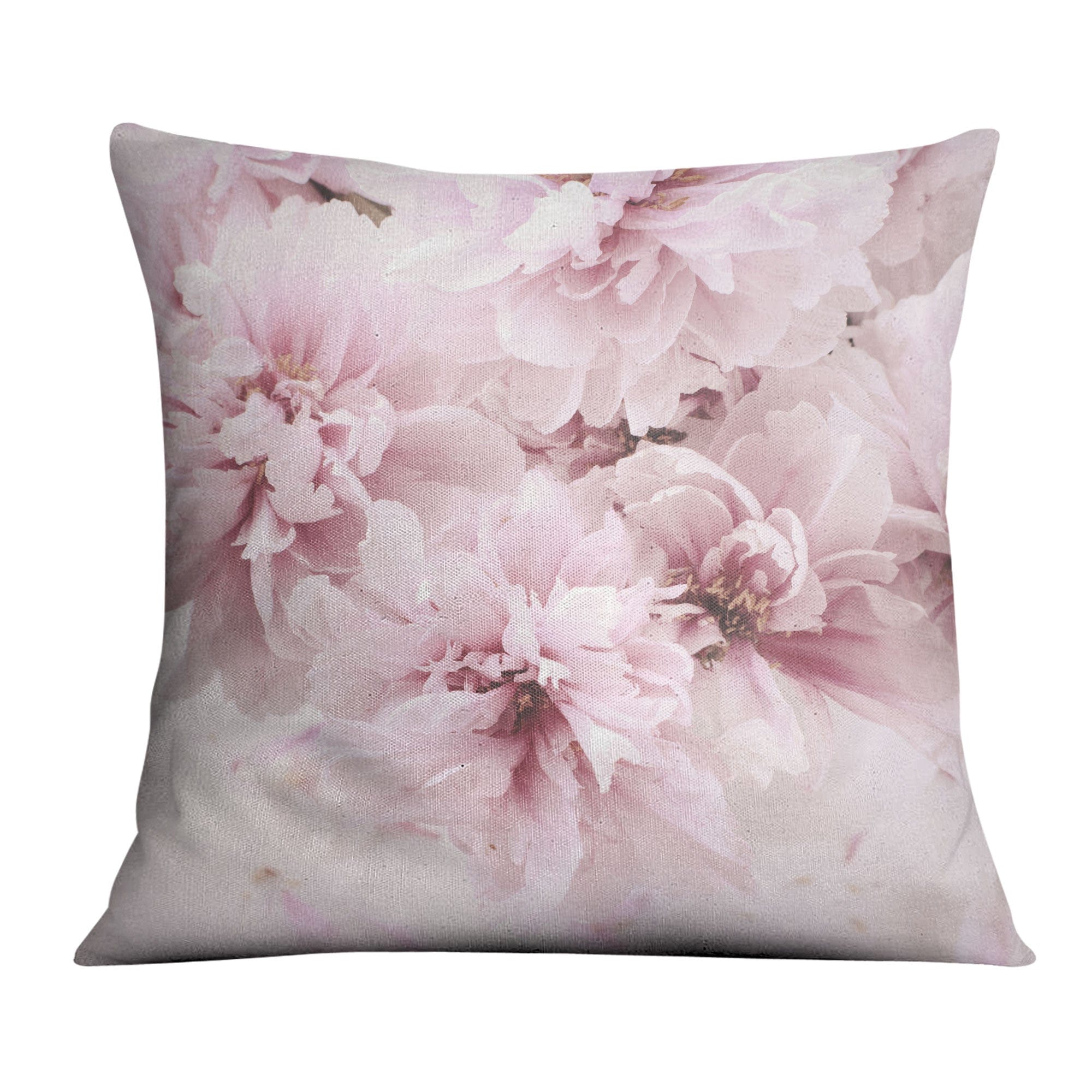 Shaded Pink Cushion Cushion Cushion Square Clock Canvas