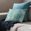 Shades of Turquoise Cushion Cushion Cushion Landscape Clock Canvas