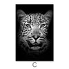 Shadow Animals Canvas Art C / 30 x 45cm / Unframed Canvas Print Clock Canvas