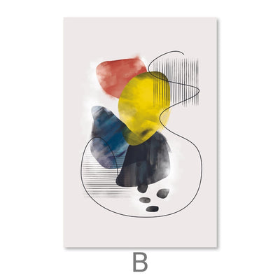 B